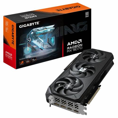 کارت گرافیک گیگابایت مدل GIGABYTE RX 9070 Gaming OC 16G