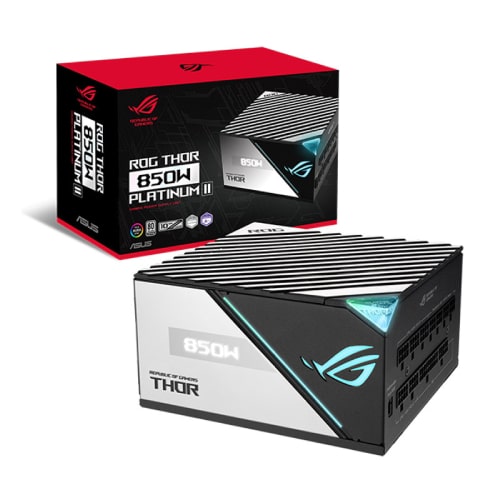 منبع تغذیه کامپیوتر ایسوس مدل ASUS ROG THOR 850W PLATINUM II