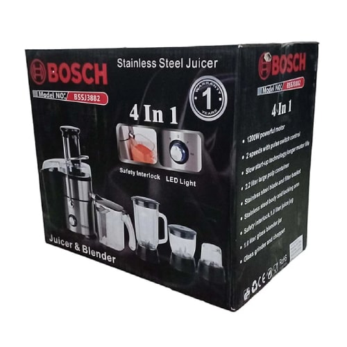 آبمیوه گیری 4 کاره بوش مدل BOSCH BSSJ3882
