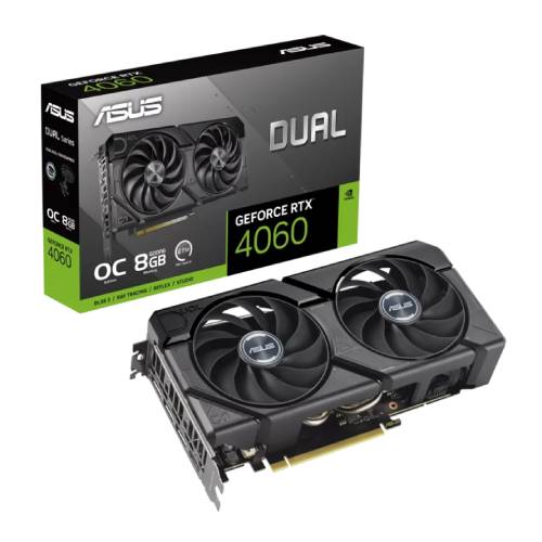 کارت گرافیک ایسوس مدل ASUS Dual GeForce RTX 4060 EVO 8GB GDDR6