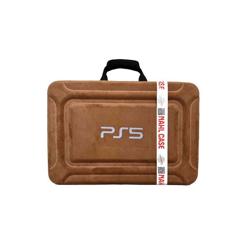 کیف چمدونی کنسول پلی استیشن فلت مدل NAHL رنگ قهوه ای