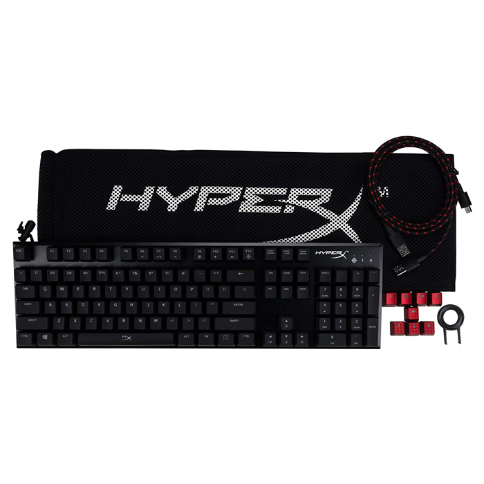 Hyperx headset gaming keyboard alloy fps pro cherry mx red