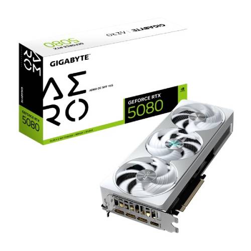 کارت گرافیک گیگابایت مدل GIGABYTE GeForce RTX™ 5080 AERO OC SFF 16G