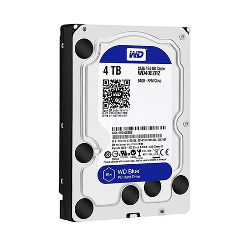 هارد دیسک اینترنال وسترن دیجیتال آبی ظرفیت 4 ترابایت