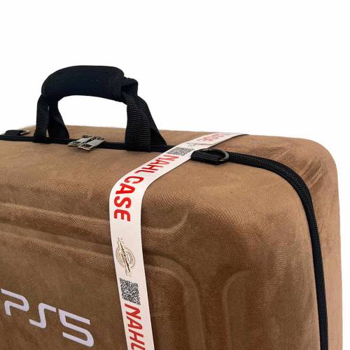 کیف چمدونی کنسول پلی استیشن فلت مدل NAHL رنگ قهوه ای