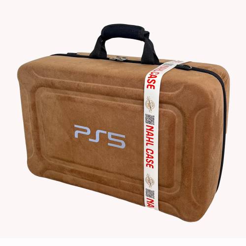 کیف چمدونی کنسول پلی استیشن فلت مدل NAHL رنگ قهوه ای